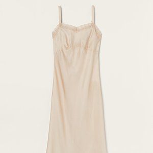 Simone Rocha x H&M Satin Slip-style Dress